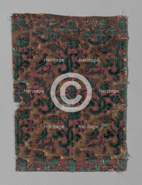 Fragment, Italy, First half of the 17th century. Creator: Unknown.