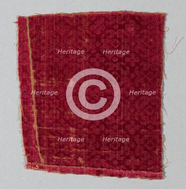 Fragment, Italy, late 18th century. Creator: Unknown.