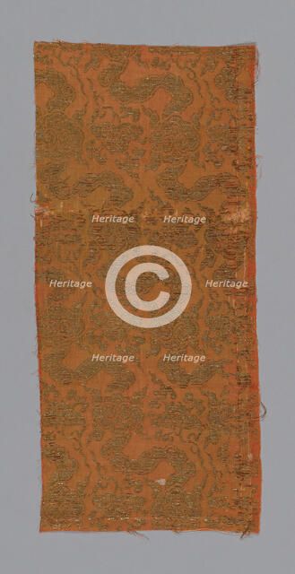 Fragment, Japan, 18th century, late Edo period (1789-1868)/ Meiji period (1868-1912). Creator: Unknown.