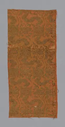 Fragment, Japan, 18th century, late Edo period (1789-1868)/ Meiji period (1868-1912). Creator: Unknown