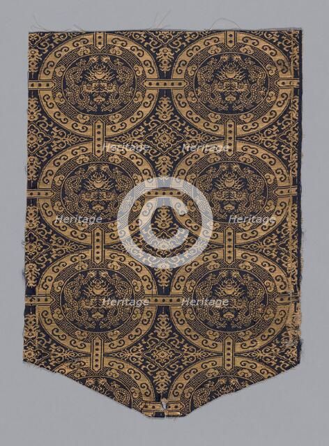 Fragment, Japan, 18th century, late Edo period (1789-1868)/ Meiji period (1868-1912). Creator: Unknown.