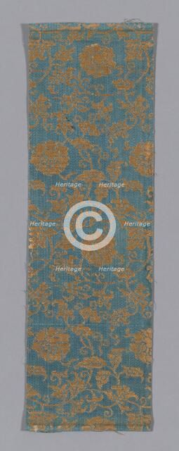 Fragment, Japan, 18th century, late Edo period (1789-1868)/ Meiji period (1868-1912). Creator: Unknown.