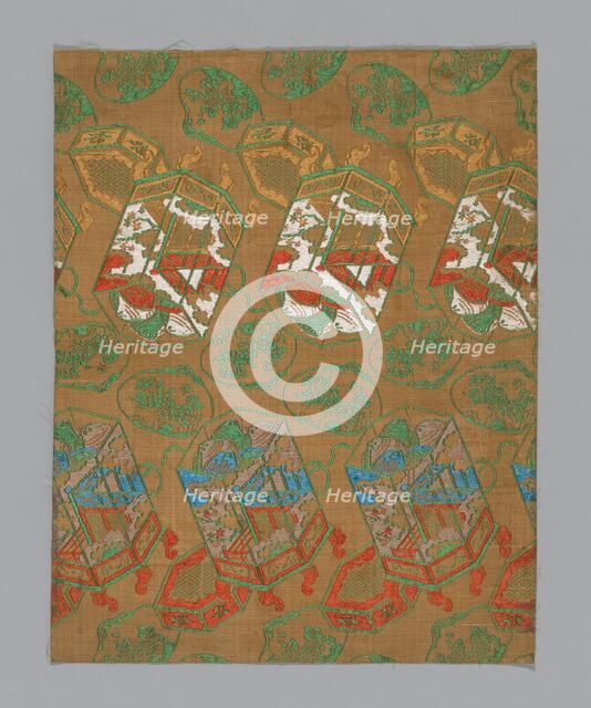 Fragment, Japan, 18th century, late Edo period (1789-1868)/ Meiji period (1868-1912). Creator: Unknown.