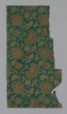 Fragment, Japan, 18th century, late Edo period (1789-1868)/ Meiji period (1868-1912). Creator: Unknown