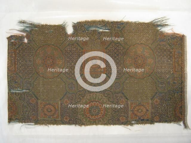 Fragment, Japan, 18th century, late Edo period (1789-1868)/ Meiji period (1868-1912). Creator: Unknown.