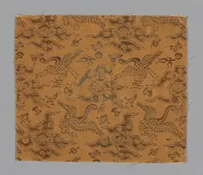 Fragment, Japan, 18th century, late Edo period (1789-1868)/ Meiji period (1868-1912). Creator: Unknown