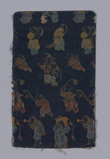 Fragment, Japan, 18th century, late Edo period (1789-1868)/ Meiji period (1868-1912). Creator: Unknown