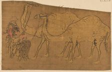 Fragment, Japan, 18th/19th century, Edo period (1615-1868)/ Meiji period (1868-1912). Creator: Unknown