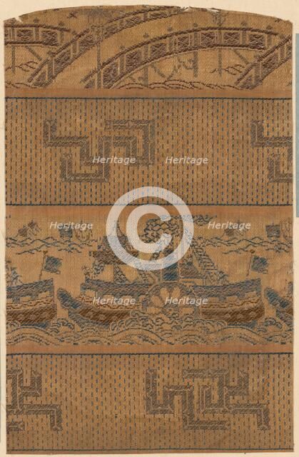 Fragment, Japan, 18th/19th century, Edo period (1615-1868)/ Meiji period (1868-1912). Creator: Unknown.