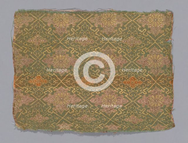Fragment, Japan, Edo period (1615-1868), 1675/1725. Creator: Unknown.