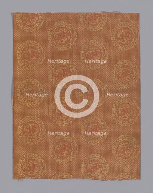 Fragment, Japan, Edo period (1615-1868), 1675/1725. Creator: Unknown.