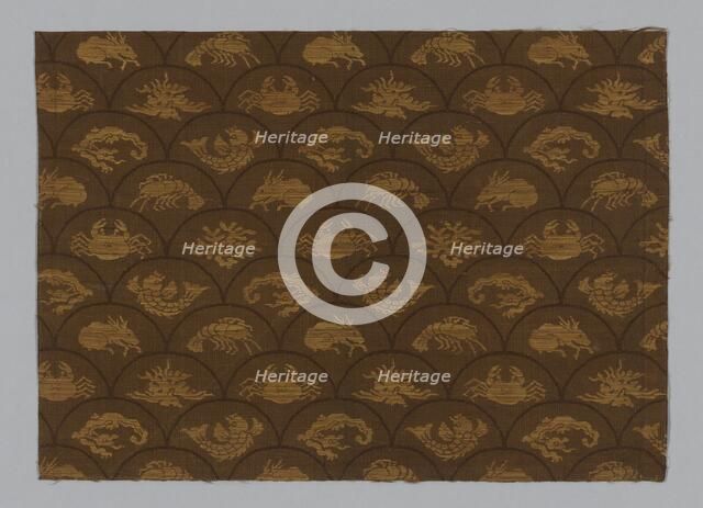 Fragment, Japan, Edo period (1615-1868), 1675/1725. Creator: Unknown.