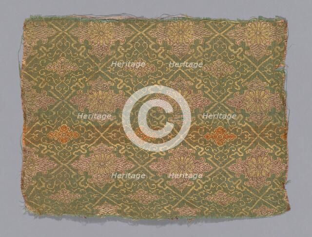 Fragment, Japan, Edo period (1615-1868), 1675/1725. Creator: Unknown.