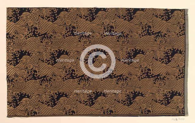 Fragment, Japan, Edo period (1615-1868), 1775/1825. Creator: Unknown.