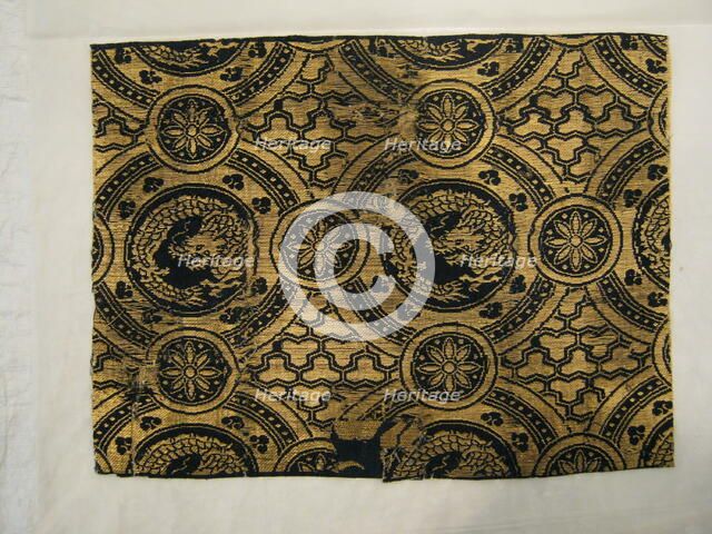 Fragment, Japan, Edo period (1615-1868), 1775/1800. Creator: Unknown.