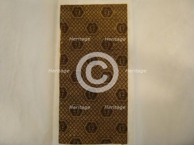 Fragment, Japan, Edo period (1615-1868), 1775/1825. Creator: Unknown.