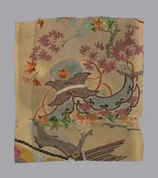 Fragment, Japan, Edo period (1615-1868), 1701/50. Creator: Unknown