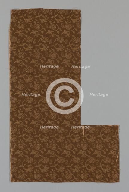 Fragment, Japan, Edo period (1615-1868), 1800/25. Creator: Unknown.