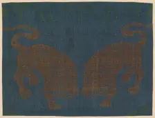 Fragment, Japan, Edo period (1615-1868)/Meiji period (1868-1912), 17th/19th century. Creator: Unknown