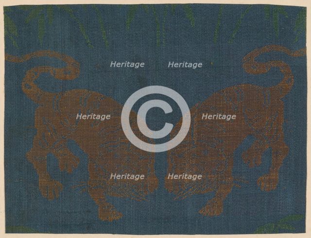 Fragment, Japan, Edo period (1615-1868)/Meiji period (1868-1912), 17th/19th century. Creator: Unknown.