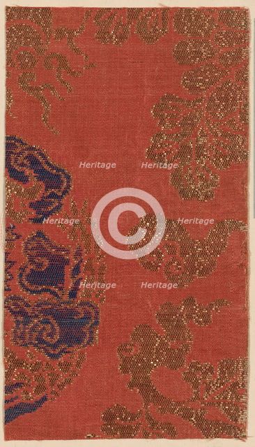 Fragment, Japan, Edo period (1615-1868)/Meiji period (1868-1912), 17th/19th century. Creator: Unknown.