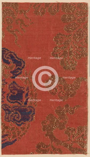 Fragment, Japan, Edo period (1615-1868)/Meiji period (1868-1912), 17th/19th century. Creator: Unknown.