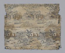 Fragment, Japan, late Edo period (1789-1868), 1800/25. Creator: Unknown