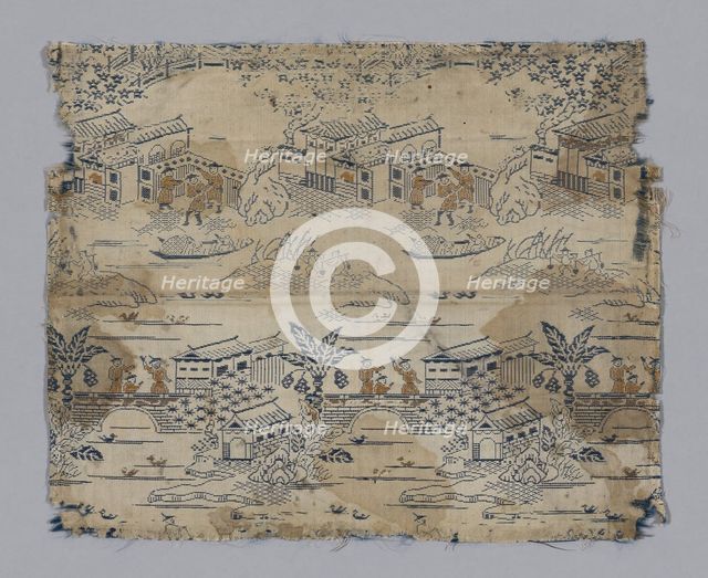 Fragment, Japan, late Edo period (1789-1868), 1800/25. Creator: Unknown.