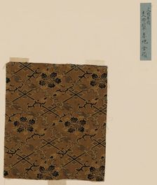 Fragment, Japan, late Edo period (1789-1868)/ Meiji period (1868-1912), 1850/1900. Creator: Unknown