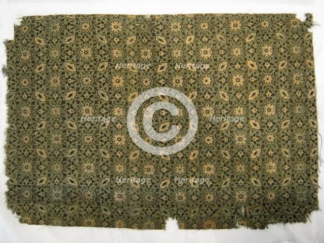 Fragment, Japan, late Edo period (1789-1868)/ Meiji period (1868-1912), 1850/1900. Creator: Unknown.