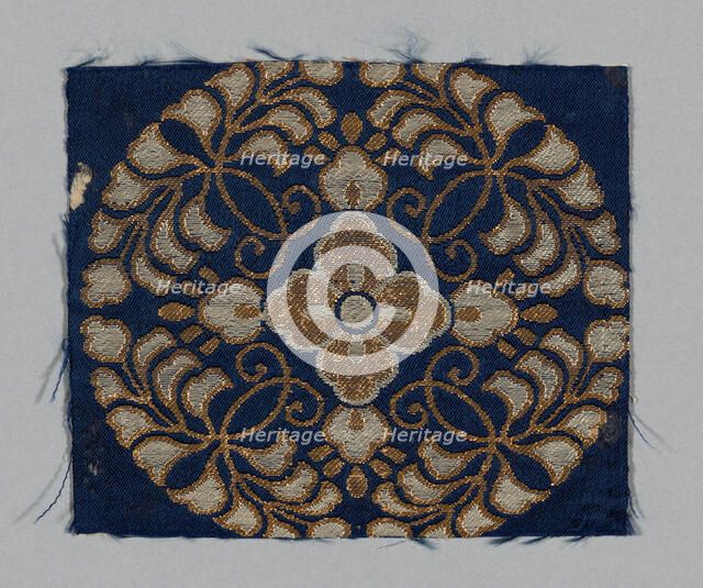 Fragment, Japan, late Edo period (1789-1868)/ Meiji period (1868-1912), 19th century. Creator: Unknown.