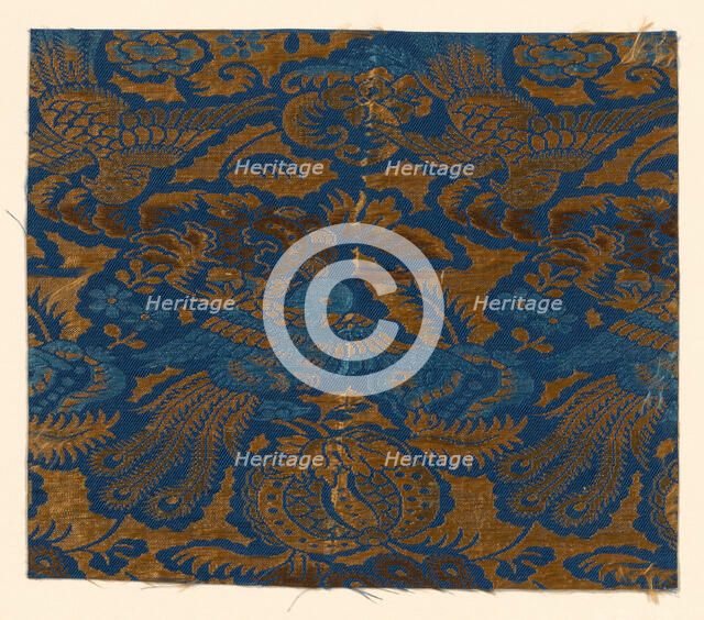 Fragment, Japan, late Edo period (1789-1868)/ Meiji period (1868-1912), 19th century. Creator: Unknown.