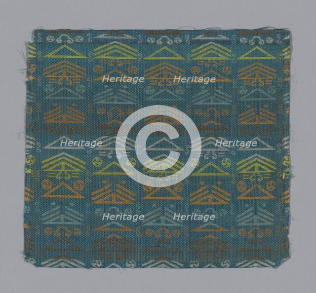 Fragment, Japan, late Edo period (1789-1868)/ Meiji period (1868-1912), 19th century. Creator: Unknown.