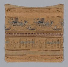 Fragment, Japan, late Edo period (1789-1868)/ Meiji period (1868-1912), 19th century. Creator: Unknown