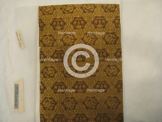 Fragment, Japan, late Edo period (1789-1868)/ Meiji period (1868-1912), 19th century. Creator: Unknown.