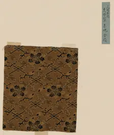 Fragment, Japan, late Edo period (1789-1868)/ Meiji period (1868-1912), 1850/1900. Creator: Unknown