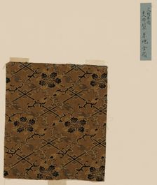 Fragment, Japan, late Edo period (1789-1868)/ Meiji period (1868-1912), 1850/1900. Creator: Unknown