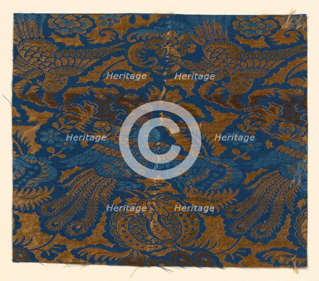 Fragment, Japan, late Edo period (1789-1868)/ Meiji period (1868-1912), 19th century. Creator: Unknown.