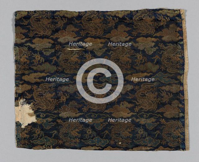 Fragment, Japan, Meiji period (1868-1912), 1775/1800. Creator: Unknown.