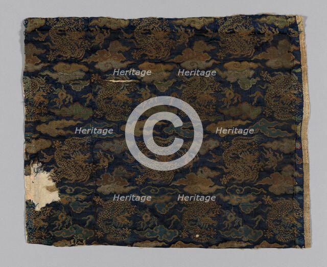 Fragment, Japan, Meiji period (1868-1912), 1775/1800. Creator: Unknown.