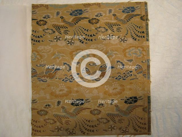 Fragment, Japan, Meiji period (1868-1912), 1875/1900. Creator: Unknown.
