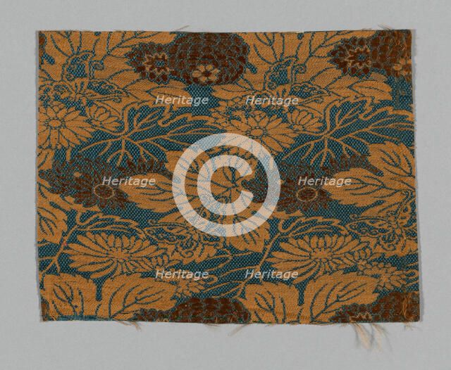 Fragment, Japan, Meiji period (1868-1912), 1875/1900. Creator: Unknown.