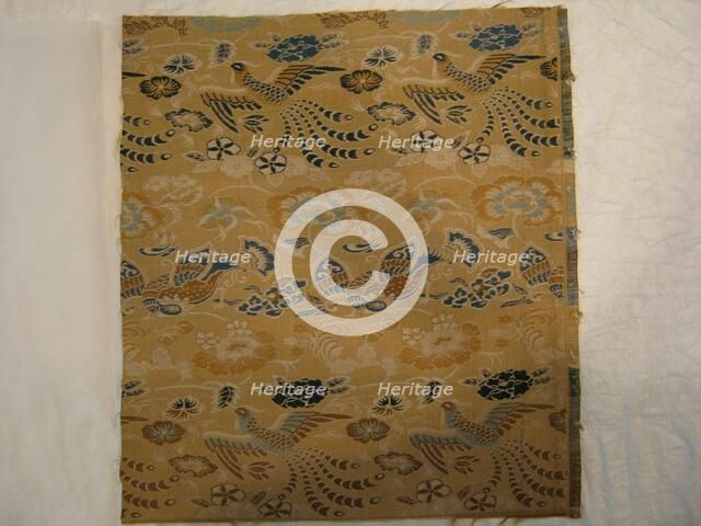 Fragment, Japan, Meiji period (1868-1912), 1875/1900. Creator: Unknown.