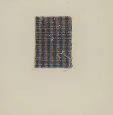 Fragment of Comforter, c. 1938. Creator: Donald Williams