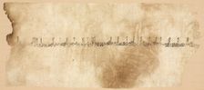 Fragment of a Tiraz, 918-924. Creator: Unknown