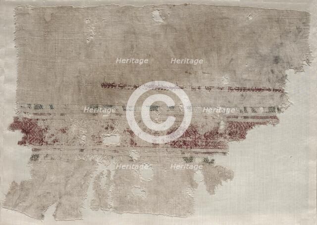 Fragment of a Tiraz, 932 - 940. Creator: Unknown.