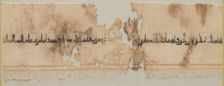 Fragment of a Tiraz, 934 - 940. Creator: Unknown