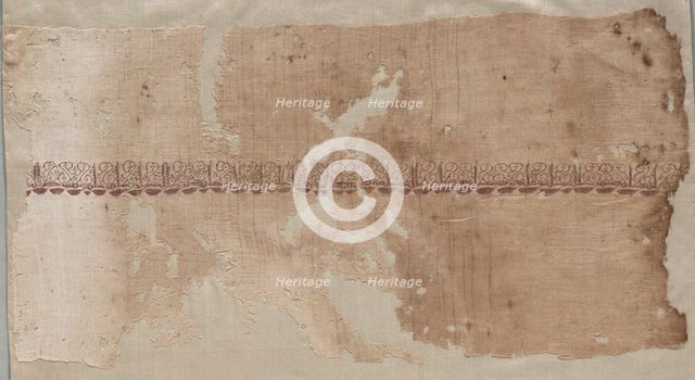 Fragment of a Tiraz, 1036 - 1044. Creator: Unknown.