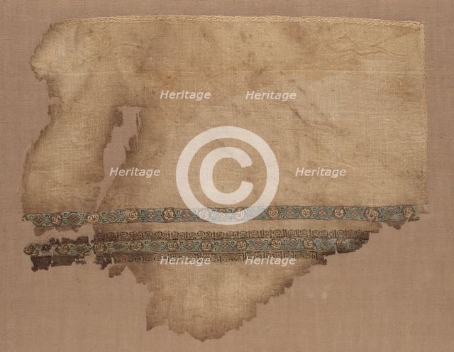 Fragment of a Tiraz, 1050 - 1058. Creator: Unknown.