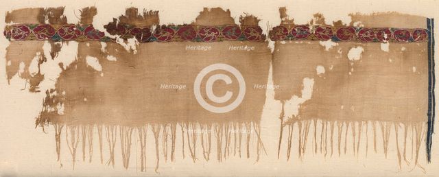 Fragment of a Tiraz, 1080 - 1099. Creator: Unknown.